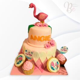 Torta flamenco 2 Tortas Personalizadas Bogotá