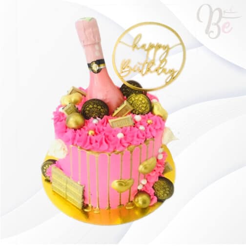torta champagna Tortas Personalizadas Bogotá