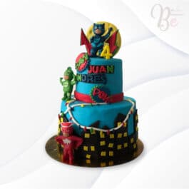 Torta Heroes pijama Tortas Personalizadas Bogotá