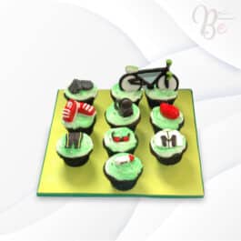Cupcakes ciclista Tortas Personalizadas Bogotá