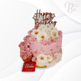 Torta rosas naturales Tortas Personalizadas Bogotá