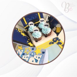Caja decorada 3fotos 4cupcakes Tortas Personalizadas Bogotá
