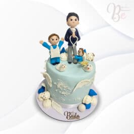 Torta primera comunion familia Tortas Personalizadas Bogotá